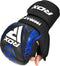 RDX Sports IMMAF Shooter Grappling Gloves MMA Blauw Maat: XXXL