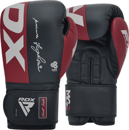 RDX Sports Rex F4 Bokshandschoenen - Boxing Gloves - Sparring - Vechtsporthandschoenen - Boksen - Kastanjebruin - 16 oz