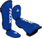 RDX Sports Shin Instep Molded KING - Blauw - Small