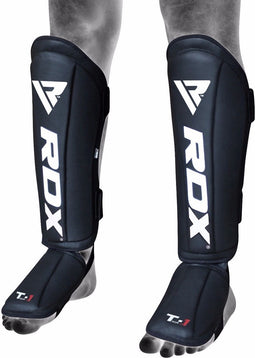 RDX Sports Shin Instep Molded KING - Zwart - Extra Large