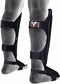 RDX Sports Shin Instep Molded KING - Zwart - Extra Large