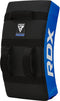 RDX Sports T1 Gel Padded Curved Kick Shield Blauw