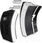 RDX Sports T1 Gel Padded Curved Kick Shield Blauw
