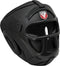 RDX Sports T1 Hoofdbeschermer Boksen - Bokshelm - Met Grill - Kunstleer - Zwart - XL