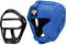 RDX Sports T1 Hoofdbeschermer Boksen - Bokshelm - Met Grill - Kunstleer - Blauw - XL