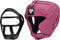 RDX Sports T1 Hoofdbeschermer Boksen - Bokshelm - Met Grill - Kunstleer - Roze - L