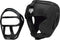 RDX Sports T1 Hoofdbeschermer Boksen - Bokshelm - Met Grill - Kunstleer - Zwart - XL