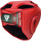 RDX Sports T1 Hoofdbeschermer Met Verwijderbare Gezichtskooi Rood - Medium - Kleur: Rood - Boksen - Boks Bescherming - Bokshelm