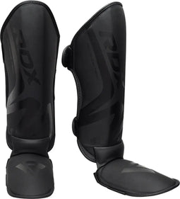 RDX Sports T15 Noir Black Shin Instep Scheenbeschermers - Maat: S