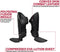 RDX Sports T15 Noir Black Shin Instep Scheenbeschermers - Maat: S