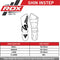 RDX Sports T15 Noir Black Shin Instep Scheenbeschermers - Maat: S