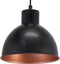 EGLO Truro 1 - Hanglamp - E27 - Ø 21 cm - Hoogte 110 cm - Zwart/Koper