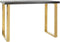 Richmond Interiors Bartafel Blackbone gold 160 (Black rustic)