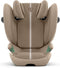 Cybex Solution G2 - Autostoeltje - Verstelbare hoofdsteun en zijdelingse bescherming - Almond Beige (plus)