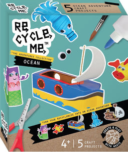 Re-Cycle-Me Knutselset Ocean Adventures-onderwaterwereld-knutselen