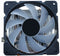 Gembird CPU-HURACAN-ARGB-X140 - CPU Koeler - 100W 4 Heatpipes RGB - Wit/Zwart