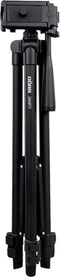 DÖRR Smarty Tripod 1/4 inch Werkhoogte: 40.5 - 112 cm Zwart Incl. smartphonehouder, Incl. tas