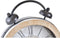 Bordsklocka DKD Home Decor 25,8 x 8 x 32 cm Natuurlijk Wit Ijzer Traditioneel Hout MDF (2 Stuks)