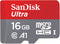 Sandisk Ultra - microSDHC - 16GB - Class 10 UHS-I A1