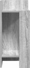 vidaXL - Bijzettafels - 2 - st - met - plank - 25,5x27x60 - cm - grijs - sonoma - eiken