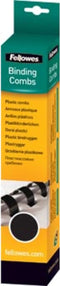 Fellowes Plastic bindruggen 16mm - zwart 25 stuks