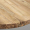 HSM Collection Tafelblad ovaal - 260x120 cm - blank - teak