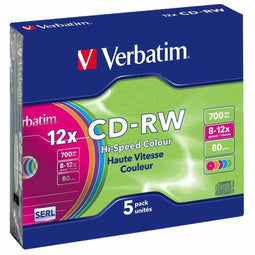 Verbatim CD-RW Colour 12x