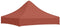 vidaXL - Partytentdak 600D - UV- en waterbestendig - Terracotta (1 stuk)