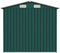 vidaXL - Tuinschuur - 205x129x183 - cm - gegalvaniseerd - staal - groen