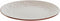 Platt tallrik DKD Home Decor Beige Bruin Keramiek (21 x 21 x 2.5 cm)