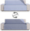 Bankbedekking Eysa SILVER Blauw 100 x 110 x 115 cm