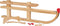 Nijdam Opvouwbare Slee - Vouwslee - Houten Klapslee - 110 cm - Beuken
