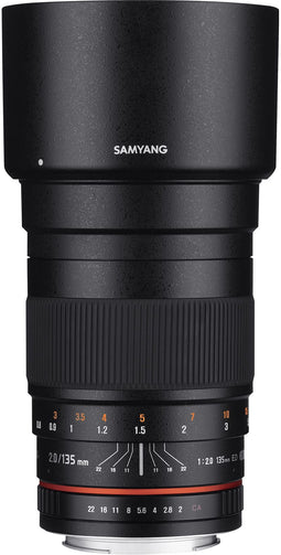 Samyang 135mm F2.0 ED UMC - Prime Lens - Handmatig scherpstellen - Canon EF