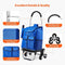 Boodschappentrolley - opvouwbaar - 36 l - 6 wielen - 445 x 375 x 990 mm - Oxford-stof