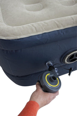 Eurotrail ETIC2021 - Elektrische Luchtbedpomp - 3 ventielen - Zwart