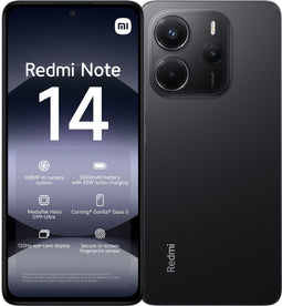 Redmi Note 14 - Smartphone - 8GB RAM - 128GB opslag - Zwart
