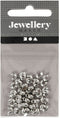 CC Metalen Hoes 5 mm Verzilverd 50 stuks