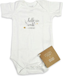 Romper - Hello World - 100% Fair 0 - 2 maanden (50/56)
