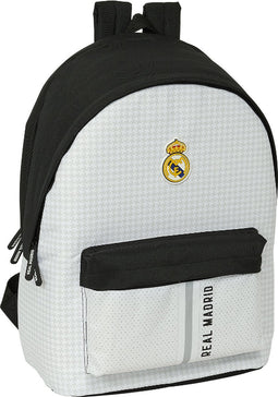 Real Madrid Laptoprugzak 44cm - Rugzak - Rugtas - Wit - Jongens en Meisjes - Real Madrid - Back to School
