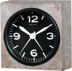 Real Time Heavy Metal wekker grijs - NeXtime