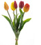 Real Touch Tulips - Ligth Pink - Real Touch Tulpen - rood -oranje-geel - Tulpen - Kunstbloemen - Kunst Tulpen - Kunst Boeket - Tulp - 40 CM - Zijden Bloemen - Latex Bloem - Bruiloft - Voorjaar - Lente