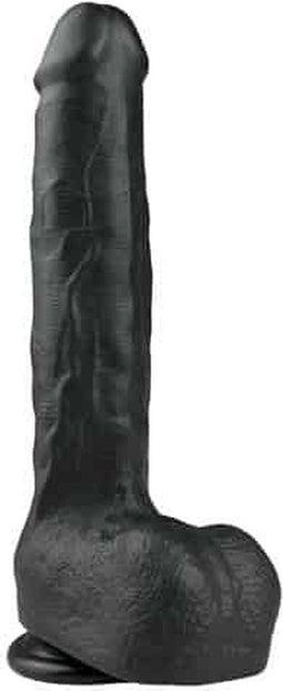 Realistische Dildo Met Balzak - 29,5 cm