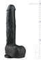 Realistische Dildo Met Balzak - 29,5 cm