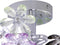REALITY FLOWER Wandlamp - Chroom - excl.2x E14 - Bloemen in helder en Multikleur