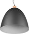 Reality - LED Hanglamp - E27 Fitting - Rond - Zwart - Aluminium - Tot 60W
