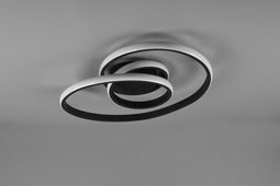 REALITY Sansa - Plafondlamp - Zwart