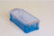 Really Useful Box 0,9 liter, transparant blauw