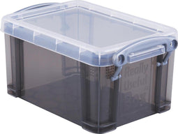 Really Useful Box 07 liter transparant smoke