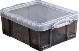 Really Useful Box 18 liter transparant smoke
