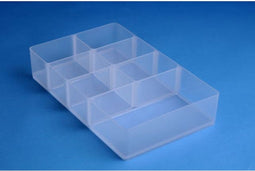 Really Useful Box | divider met 7 vakjes voor 9 liter | transparant